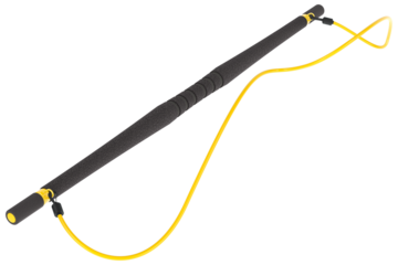 Gym stick, bar pilates, transparent background