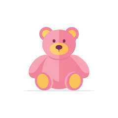 2D flat vector illustration of Toy, clean and minimal icon style, isolated on white background.