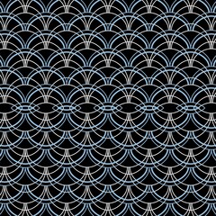 Traditional Japanese Wave Motif