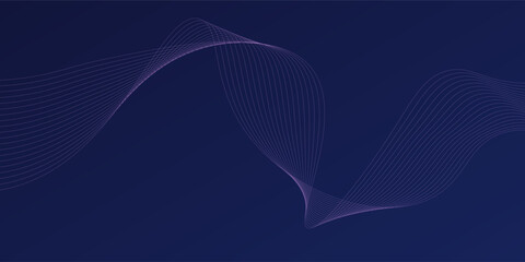 Line modern colored dynamic waves. Modern abstract cover. Colorful curve lines. Graphic concept for your image