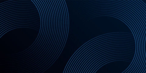 Elegant abstract background with glowing circles. Swirl circular lines pattern. Geometric spiral. Twirl element. Modern graphic design. Art