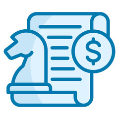 Financial Strategy Icon