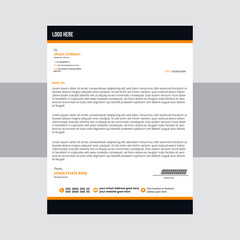 Professional Letterhead Template | Clean Corporate Business Branding