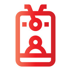 contact account gradient icon