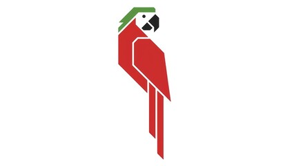Fototapeta premium 3d render of a bird