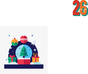 Creative New Year Celebration Artwork