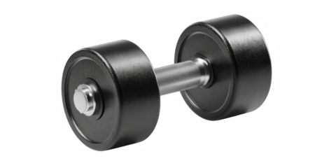 Pair of gym dumbbells isolated on transparent background three-dimensional, barbell, gym, white, dumbbell, weight, isolated