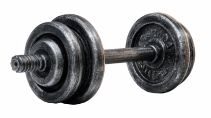 Pair of gym dumbbells isolated on transparent background gym, dumbbell, three-dimensional, weight, barbell, white, isolated