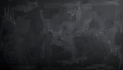 Chalkboard texture background with dark blackboard wall surface, ideal for wallpaper or backdrop