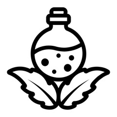 beaker Line Icon