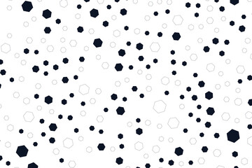 Light Gray vector seamless backdrop with dots. Abstract illustration with colored bubbles in nature style. Pattern for design of window blinds, curtains.