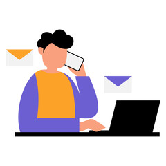 Business Administration Illustration