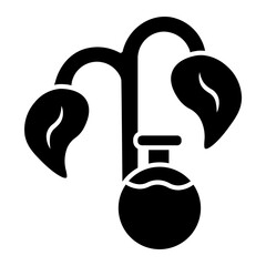 wilted plants Solid icon