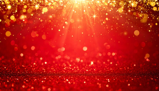 赤と金の華やかな背景用画像