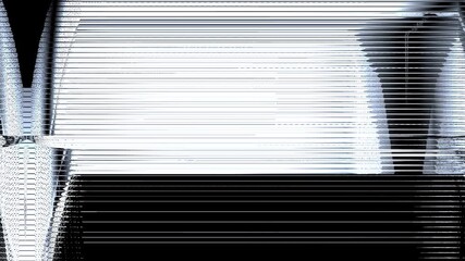 Bold glitch transition with grunge textures, error artifacts, and harsh distortion