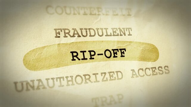 Rip-off Text Highlight Animation &ndash; Documentary Style Effect