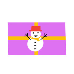 Christmas themed gift box