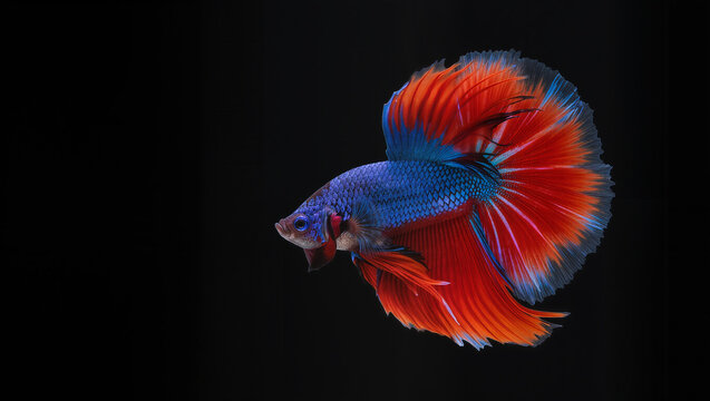 red and yellow guppy