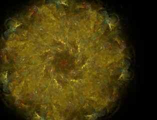 Imaginatory fractal abstract background Image