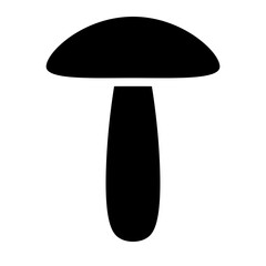 Mushrooms icons . Mushroom stem and cap, thin line design. The body of the fungus, linear symbols collection.. isolated vector illustration.