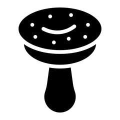 Mushrooms icons . Mushroom stem and cap, thin line design. The body of the fungus, linear symbols collection.. isolated vector illustration.