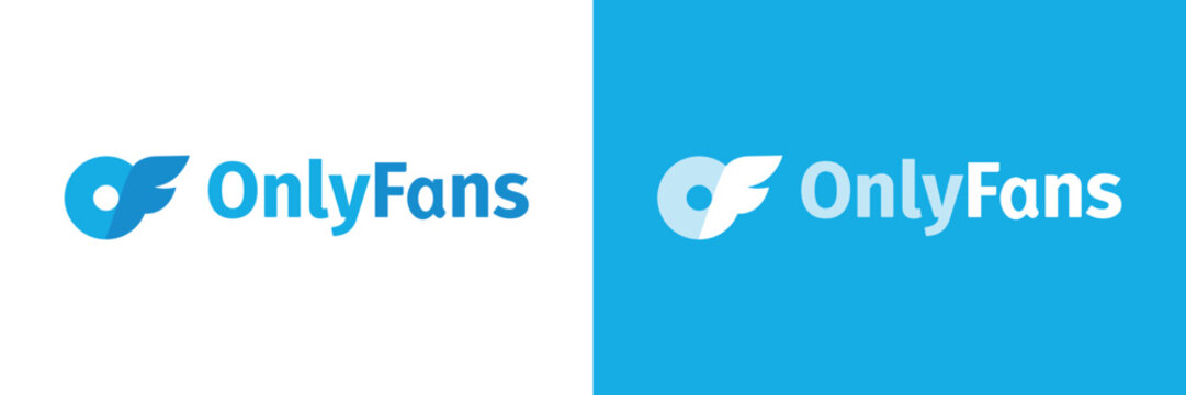 OnlyFans Icon Pack, Winged Ring Logo, Rounded Badge Variants for Creator Profiles, Fan Subscriptions and Branding on Transparent Background