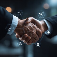 Scene is professional and serious