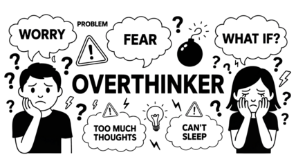 Struggling with anxiety and racing thoughts preventing restful sleep in the dark night