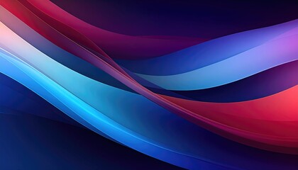 Abstract flowing colorful wave forms