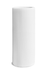 Plaster vase isolated