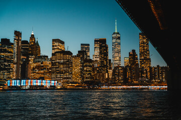 Obraz premium new york city skyline