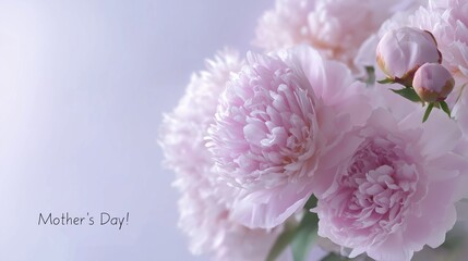 Mother’s Day floral concept supports greeting card design, spring retail campaigns, and flower marketing. Soft peony arrangement enhances search relevance for celebration graphics and seasonal product