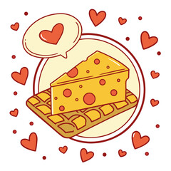 heart shaped cake