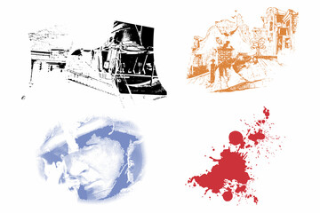 Texture and Graphic Elements Pack.eps