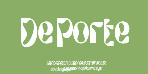 FONT UNIQ DEPORTE FOR DESIGN