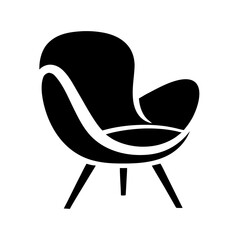 A modern soft armchair symbolizing comfort and interior styling.