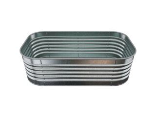 Oval Plunge Tank empty tin can png element, isolated on transparent background