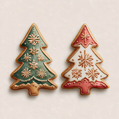 Winter Christmas new Year holiday illustrations