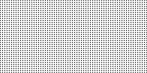 texture for note or notebook. black sheet paper. white mesh pattern. seamless Polka dot background. vector texture for note or notebook