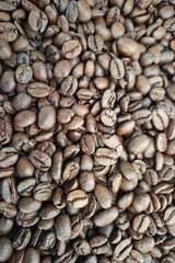 Rich Coffee Beans Texture for Beverage and Cafe Design Projects