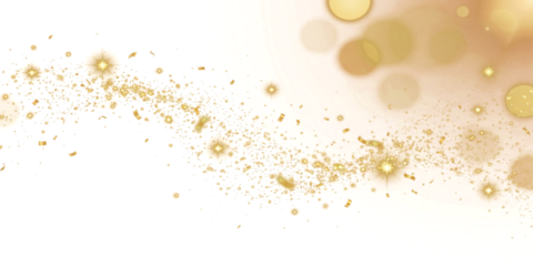 Gold shine wave spark light dust particles background black design texture glow bright elegant luxury magic celebration holiday flickering beam radiant sparkling overlay with luminous golden light