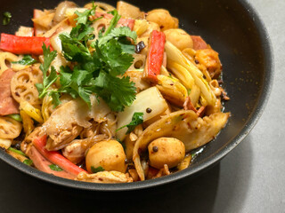 パクチー入り麻辣香鍋