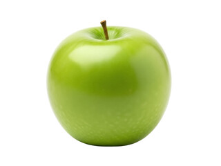 Isolated Green Apple, a refreshing and healthy fruit with a smooth skin and a crisp texture