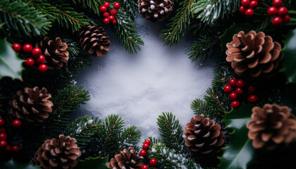 Holiday Nature Frame