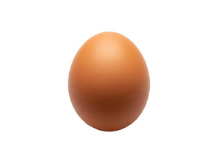 Isolated Brown Egg Still Life Representing Food, Breakfast, Cooking, and a Raw Ingredient