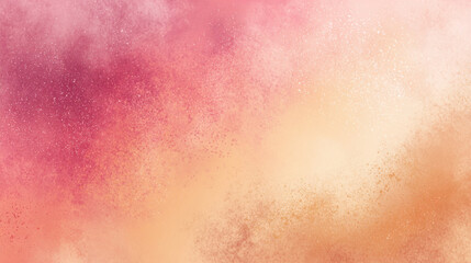 Dreamy pastel gradient background with soft golden light and ethereal glow, Generative AI