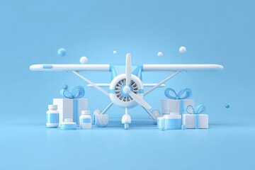 National Aviation Ad Campaign Showcase with Avion Kits and Killist Equipment for Modern Marketing, Reaching New Heights in Brand Visibility, Artistic Height 5000px