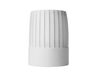 Isolated chef's hat for culinary professionals, an icon for bakers, restaurants, food design
