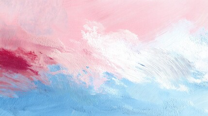 Obraz premium a digital art piece resembling a painted canvas with vibrant hues and textures that mimic traditional media, such as oil paint on a canvas