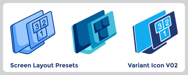 screen layout presets